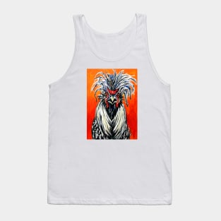 Fiery Polish Rooster, Roody Tank Top